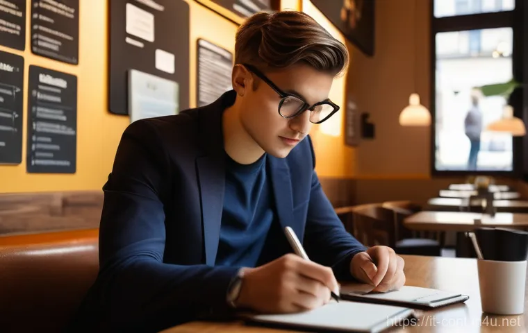 인스타그램 동영상 업로드 최적화 - A highly focused male video editor, around 32 years old, is absorbed in his work on a high-end lapto...