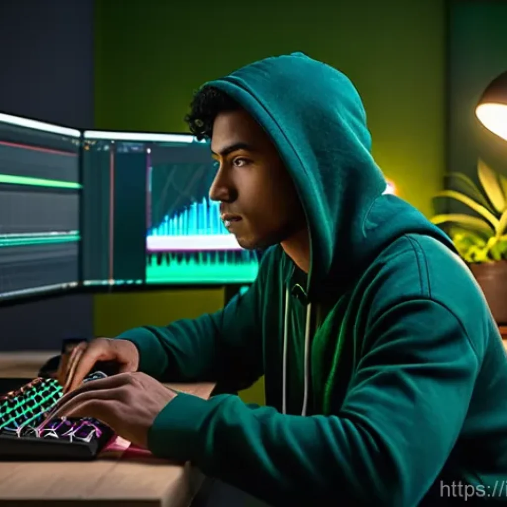 영상 편집 소프트웨어 비교 - **Prompt for DaVinci Resolve (Beginner/Independent Focus):**
    "A diverse young man, early 20s, wi...