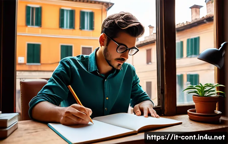 영상 편집 시간 줄이기 - **Prompt: The Architect of Storytelling: Pre-Production Planning**
    "A diligent young Italian vid...